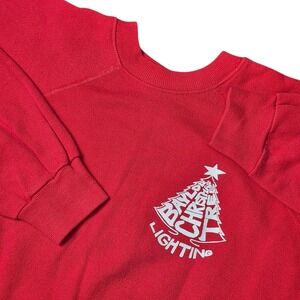 VTG Hanes Womens Large Baylor Christmas Crewneck Sweatshirt Made in USA